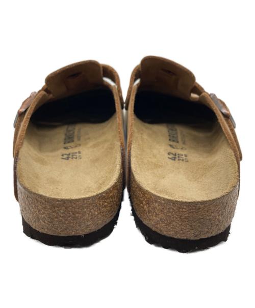 BIRKENSTOCK（ビルケンシュトック）BIRKENSTOCK (ビルケンシュトック) BOSTON ボストン サンダル ブラウン サイズ:42の古着・服飾アイテム