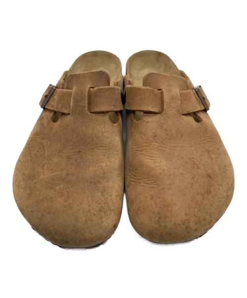 BIRKENSTOCK（ビルケンシュトック）BIRKENSTOCK (ビルケンシュトック) BOSTON ボストン サンダル ブラウン サイズ:42の古着・服飾アイテム