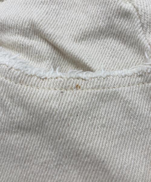 Plage（プラージュ）Plage (プラージュ) ワイドデニムパンツ アイボリー サイズ:38の古着・服飾アイテム