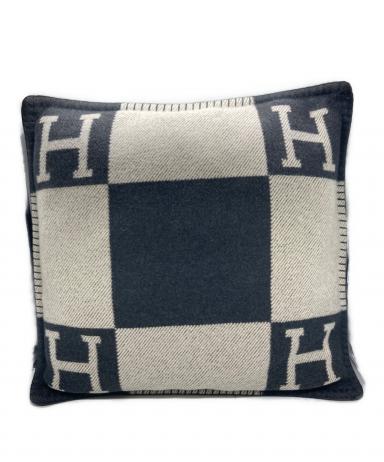 中古・古着通販】HERMES (エルメス) Hロゴ クッション ブラック サイズ