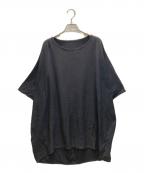 Plageプラージュ）の古着「sweat drape ラグランTシャツ」｜グレー