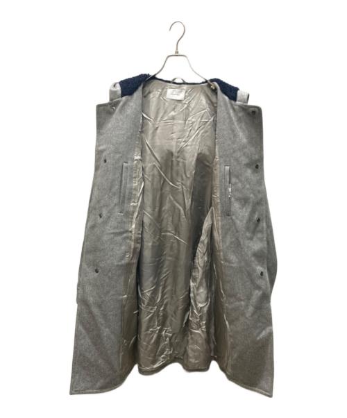CARVEN（カルヴェン）CARVEN (カルヴェン) フード付きダッフルコート グレー サイズ:48の古着・服飾アイテム