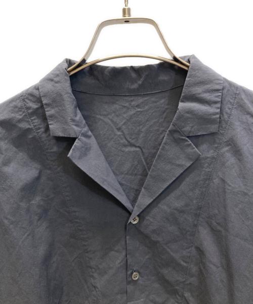 journal standard luxe（ジャーナルスタンダード ラックス）journal standard luxe (ジャーナルスタンダード ラックス) タイプワッシャー タックギャザーブラウス グレー サイズ:記載無しの古着・服飾アイテム