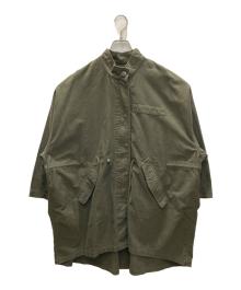 journal standard luxe（ジャーナルスタンダード ラックス）の古着「モールスキンスタンドモッズコート」｜グリーン