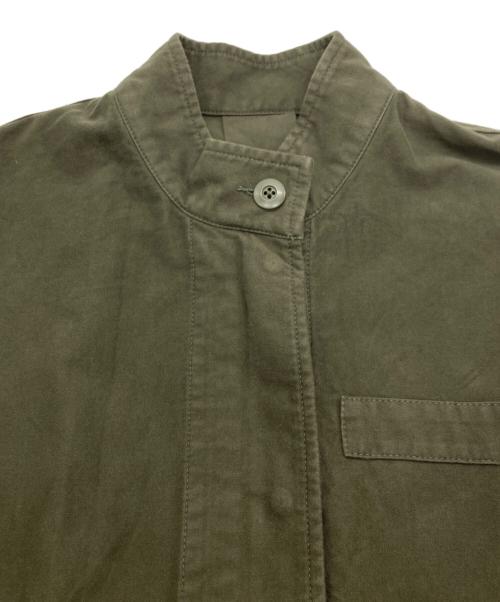 journal standard luxe（ジャーナルスタンダード ラックス）journal standard luxe (ジャーナルスタンダード ラックス) モールスキンスタンドモッズコート グリーン サイズ:表記無しの古着・服飾アイテム