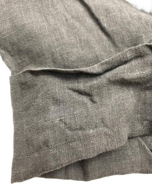 MARGARET HOWELL（マーガレットハウエル）MARGARET HOWELL (マーガレットハウエル) FINE LINEN プルオーバーシャツ ブラウン サイズ:Ⅱの古着・服飾アイテム
