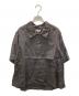 MARGARET HOWELL（マーガレットハウエル）の古着「FINE LINEN プルオーバーシャツ」｜ブラウン