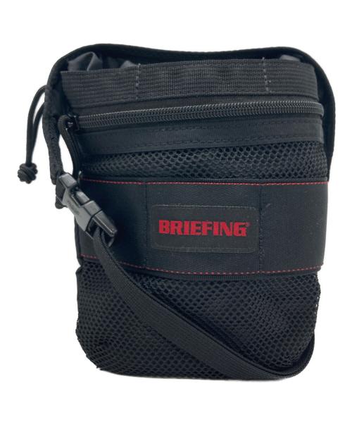 BRIEFING（ブリーフィング）BRIEFING (ブリーフィング) green label relaxing (グリーンレーベルリラクシング) リップストップ デイ トリッパー ミニ ショルダー バッグ ブラックの古着・服飾アイテム