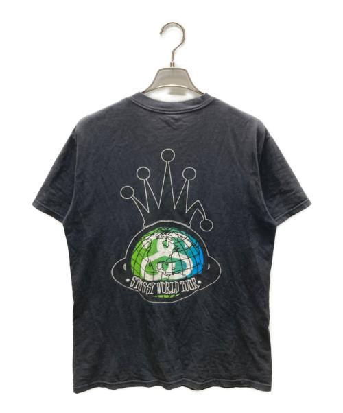 stussy（ステューシー）stussy (ステューシー) SS CROWN TEE ブラック サイズ:Mの古着・服飾アイテム