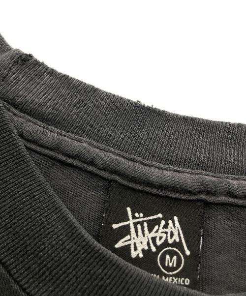 stussy（ステューシー）stussy (ステューシー) SS CROWN TEE ブラック サイズ:Mの古着・服飾アイテム