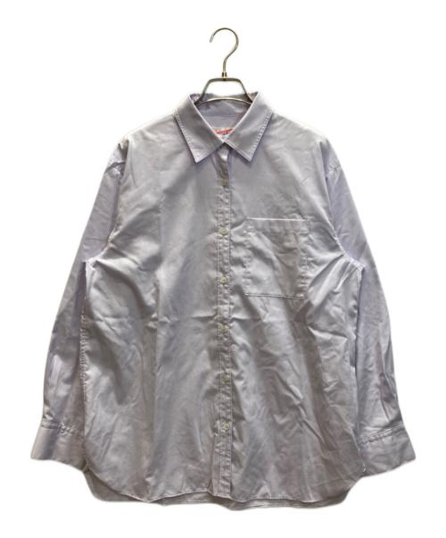 Spick and Span（スピック＆スパン）Spick and Span (スピック＆スパン) ライトオックスオーバーシャツ パープル サイズ:記載無しの古着・服飾アイテム