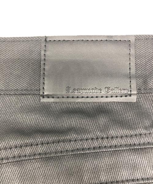 ASAPMODE（エイサップモード）ASAPMODE (エイサップモード) Stacked Oil Coating Pants ブラック サイズ:Mの古着・服飾アイテム