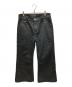 ASAPMODE（エイサップモード）の古着「Stacked Oil Coating Pants」｜ブラック
