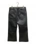 ASAPMODE (エイサップモード) Stacked Oil Coating Pants ブラック サイズ:M：18000円