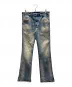 DIESELディーゼル）の古着「1998 D-BUCK ブーツカットデニムパンツ」｜インディゴ