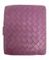 BOTTEGA VENETA (ボッテガベネタ) イントレチャート2つ折り財布 パープル サイズ:下記参照：10000円