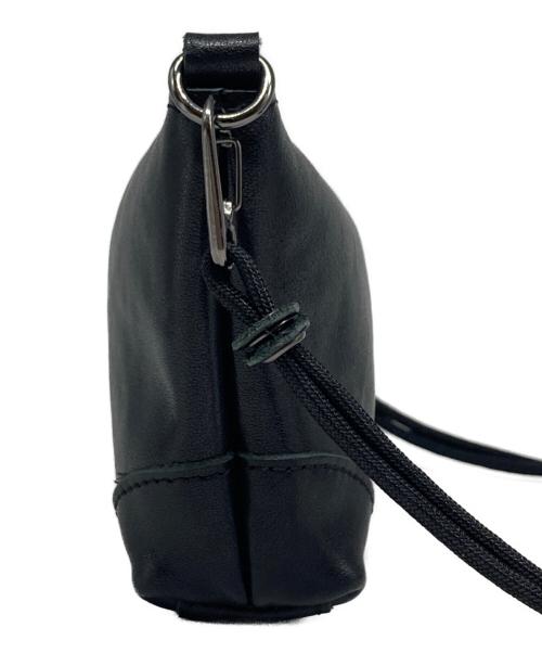 HAIDA（ハイダ）HAIDA (ハイダ) ウォッシュドレザー ポーチ WASHED LEATHER POUCH ブラック サイズ:下記参照の古着・服飾アイテム