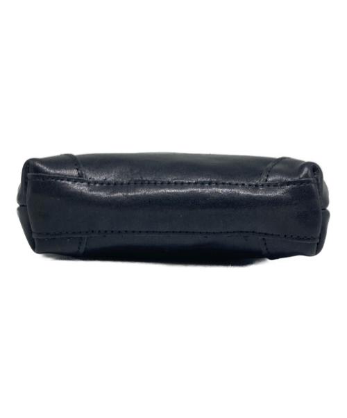 HAIDA（ハイダ）HAIDA (ハイダ) ウォッシュドレザー ポーチ WASHED LEATHER POUCH ブラック サイズ:下記参照の古着・服飾アイテム