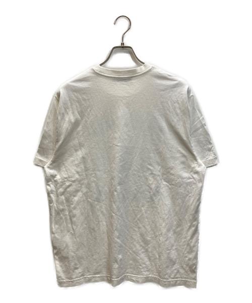 maison kitsune（メゾンキツネ）maison kitsune (メゾンキツネ) プリントTシャツ ホワイト サイズ:Mの古着・服飾アイテム