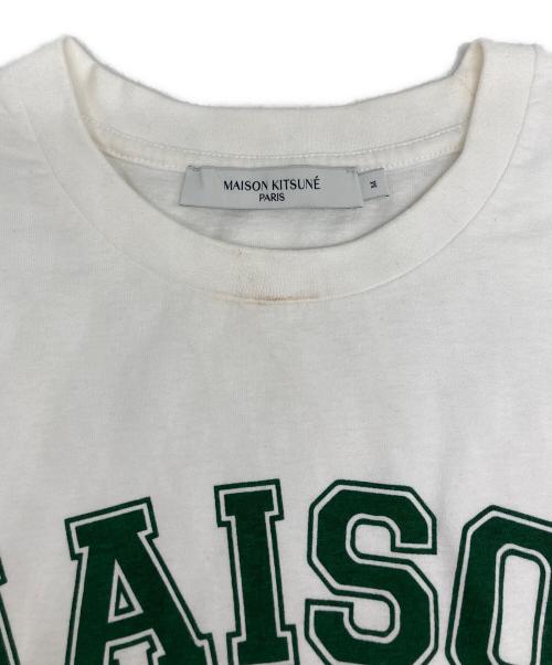 maison kitsune（メゾンキツネ）maison kitsune (メゾンキツネ) プリントTシャツ ホワイト サイズ:Mの古着・服飾アイテム