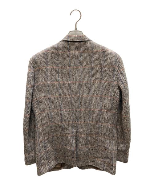 OXFORD CLASSIC（オックスフォードクラシック）OXFORD CLASSIC (オックスフォードクラシック) Harris Tweed (ハリスツイード) ツイード2Bジャケット グレー サイズ:SIZE 96AB5の古着・服飾アイテム