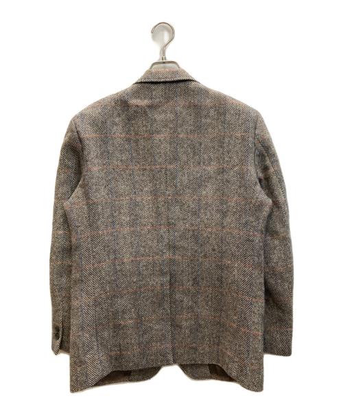 OXFORD CLASSIC（オックスフォードクラシック）OXFORD CLASSIC (オックスフォードクラシック) Harris Tweed (ハリスツイード) ツイード2Bジャケット グレー サイズ:96AB5の古着・服飾アイテム