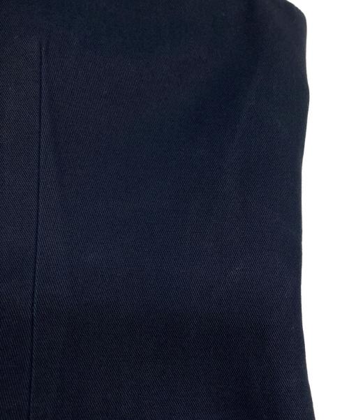 LOEFF（ロエフ）LOEFF (ロエフ) GV コットン ギャバ ノースリーブジャケット ブラック サイズ:1の古着・服飾アイテム