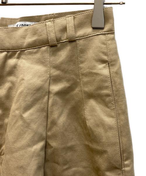 RE/DONE（リダン）RE/DONE (リダン) リネン混タックパンツ ベージュ サイズ:23の古着・服飾アイテム