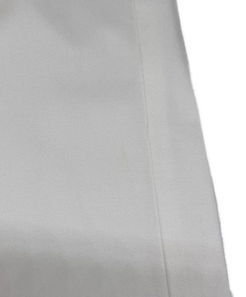 MaxMara（マックスマーラ）MaxMara (マックスマーラ) センタープレスパンツ ホワイト サイズ:42の古着・服飾アイテム
