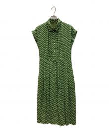 MACKINTOSH PHILOSOPHY（マッキントッシュ フィロソフィー）の古着「総柄ワンピース」｜グリーン