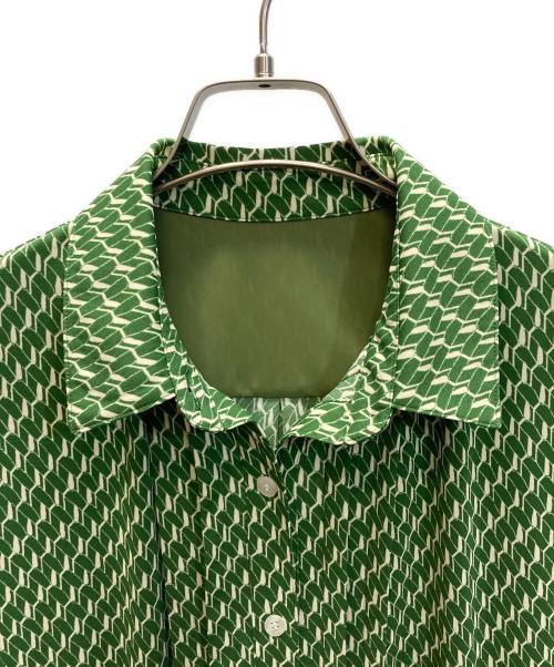 MACKINTOSH PHILOSOPHY（マッキントッシュ フィロソフィー）MACKINTOSH PHILOSOPHY (マッキントッシュ フィロソフィー) 総柄ワンピース グリーン サイズ:38の古着・服飾アイテム