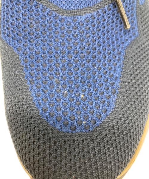 Berluti（ベルルッティ）Berluti (ベルルッティ) シャドウ ニット＆レザースニーカー ネイビー×ブルー サイズ:10 1/2の古着・服飾アイテム