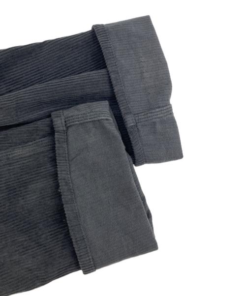Denham（デンハム）Denham (デンハム) CROSSBACK WIDE CD コーデュロイパンツ グレー サイズ:SIZE Mの古着・服飾アイテム