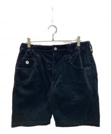 Denham（デンハム）の古着「CROSS BACK MIJI コーデュロイ ショーツ」｜ブラック