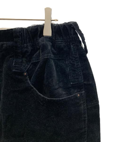 Denham（デンハム）Denham (デンハム) CROSS BACK MIJI コーデュロイ ショーツ ブラック サイズ:Lの古着・服飾アイテム