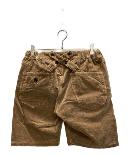 Denham（デンハム）Denham (デンハム) CROSS BACK MIJI コーデュロイ ショーツ ブラウン サイズ:Mの古着・服飾アイテム