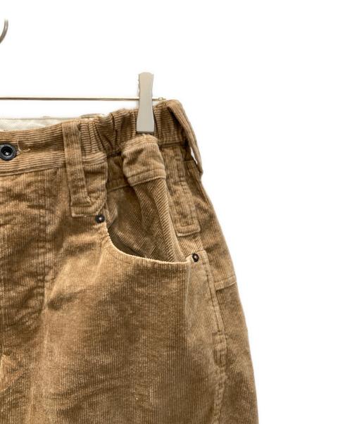 Denham（デンハム）Denham (デンハム) CROSS BACK MIJI コーデュロイ ショーツ ブラウン サイズ:Mの古着・服飾アイテム