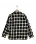 Denham (デンハム) OMBRE CHECK SHIRT オンブレチェックシャツ ブラック×グレー サイズ:S：10000円