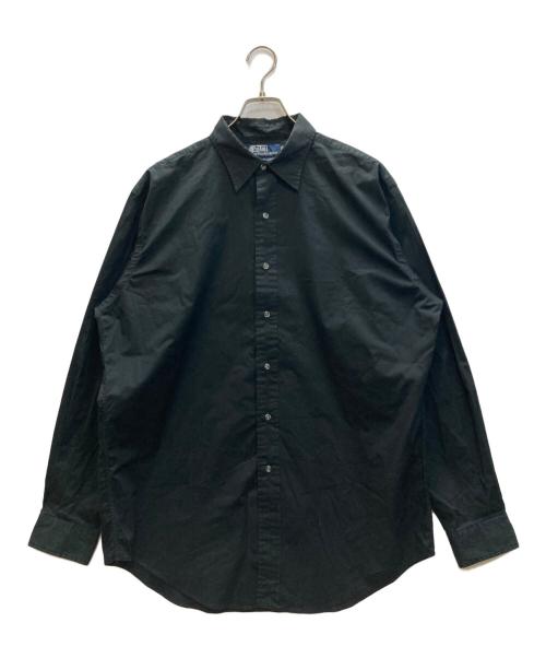 POLO RALPH LAUREN（ポロ・ラルフローレン）POLO RALPH LAUREN (ポロ・ラルフローレン) レギュラーカラーシャツ ブラック サイズ:SIZE Lの古着・服飾アイテム
