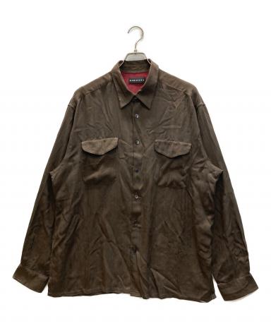 中古・古着通販】BARACUTA (バラクータ) ヘリンボーン シルクシャツ