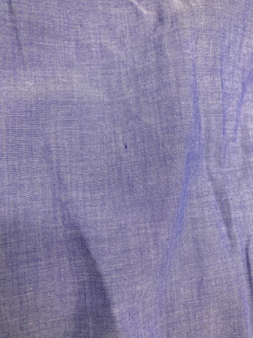 E.TAUTZ（イートーツ）E.TAUTZ (イートーツ) LINE MAN SHIRT ブルー サイズ:Mの古着・服飾アイテム