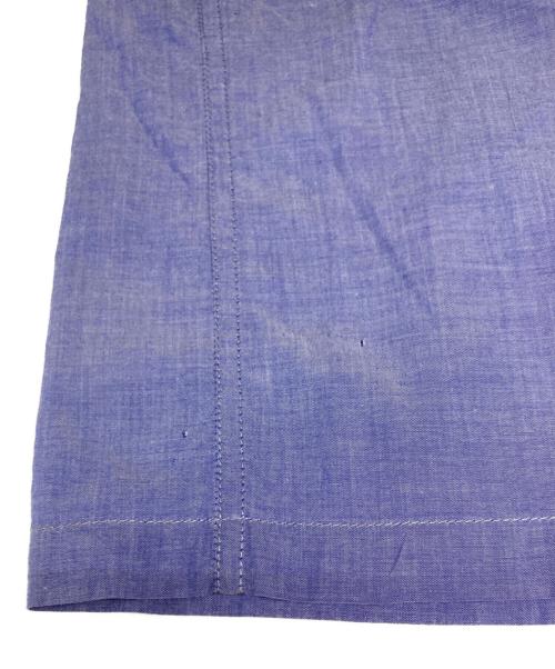 E.TAUTZ（イートーツ）E.TAUTZ (イートーツ) LINE MAN SHIRT ブルー サイズ:Mの古着・服飾アイテム