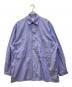 E.TAUTZ（イートーツ）の古着「LINE MAN SHIRT」｜ブルー