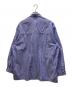 E.TAUTZ (イートーツ) LINE MAN SHIRT ブルー サイズ:M：7000円