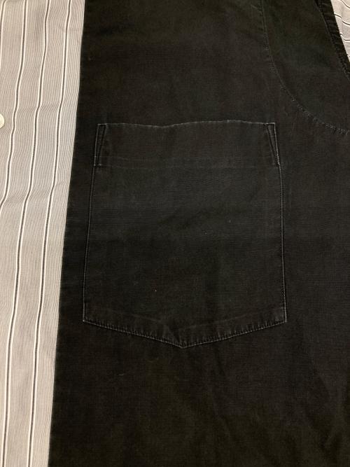 COMME des GARCONS SHIRT（コムデギャルソンシャツ）COMME des GARCONS SHIRT (コムデギャルソンシャツ) 切替ストライプシャツ グレー×ブラック サイズ:Sの古着・服飾アイテム