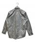 COMME des GARCONS SHIRT (コムデギャルソンシャツ) 切替ストライプシャツ グレー×ブラック サイズ:S：15000円