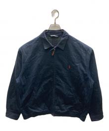 POLO RALPH LAUREN（ポロ・ラルフローレン）の古着「スイングトップ」｜ネイビー