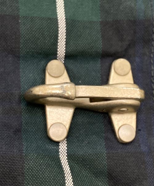 POLO RALPH LAUREN（ポロ・ラルフローレン）POLO RALPH LAUREN (ポロ・ラルフローレン) ブラックウォッチ ワックスコーティング ファイヤーマンジャケット ネイビー×グリーン サイズ:SIZE Lの古着・服飾アイテム