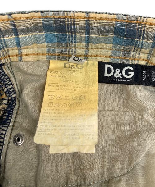 DOLCE & GABBANA（ドルチェ＆ガッバーナ）DOLCE & GABBANA (ドルチェ＆ガッバーナ) MAGIC ダメージ加工デニムパンツ インディゴ サイズ:30の古着・服飾アイテム