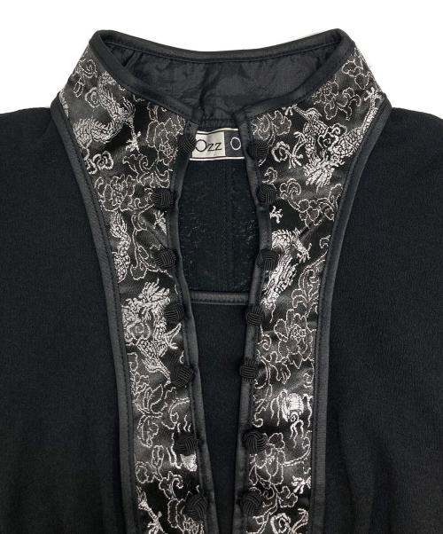 OZZON（オッズオン）OZZON (オッズオン) チャイナブラウス ブラック サイズ:記載無しの古着・服飾アイテム